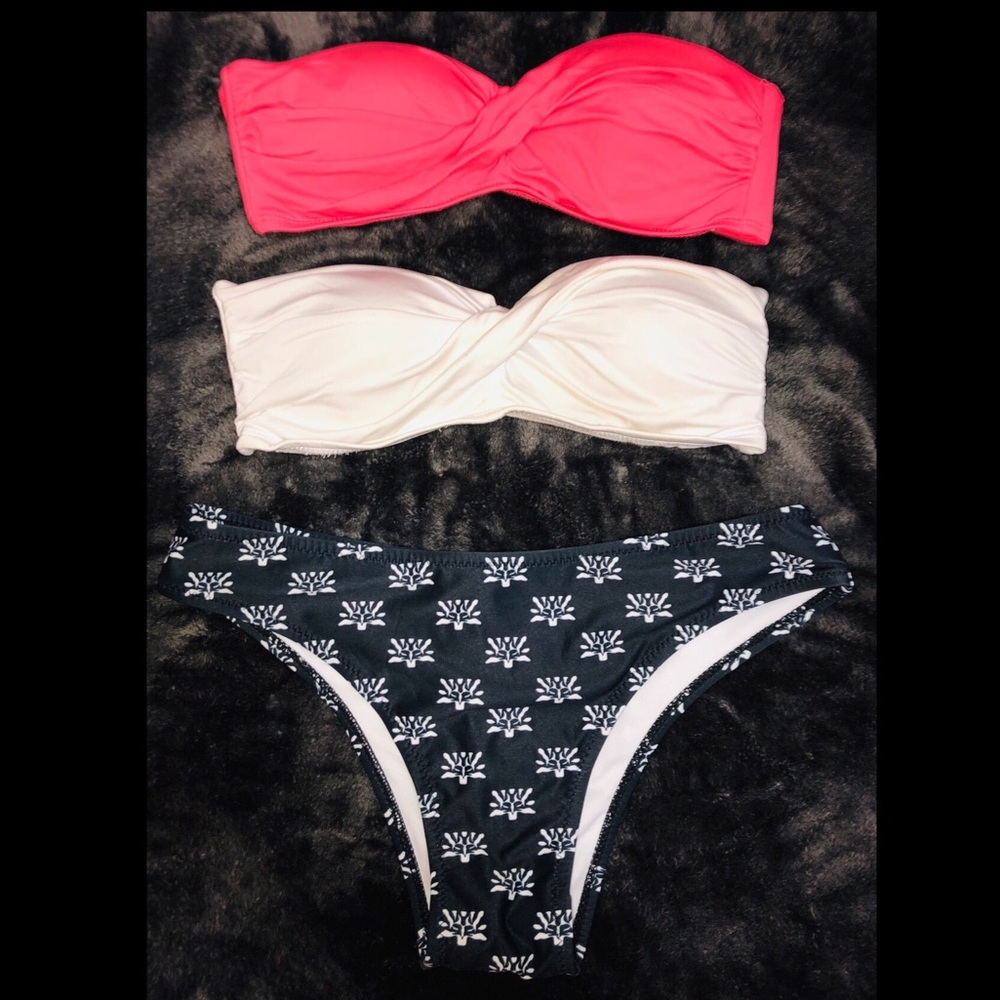 Swim tops and bottoms